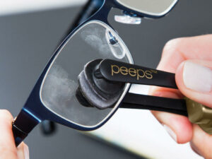 CarbonKlean Peeps Rose Gold Carbon Eyeglass Cleaner PEEPS-1-EJRG - Image 2