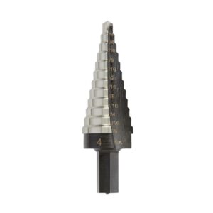 Irwin Unibit 3/16 to 7/8 in. X 6 in. L High Speed Steel Step Drill Bit 10234