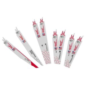 Milwaukee Demolition Sawzall 1 in. W Blade Set 8 pc - Image 2