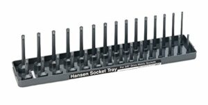 Hansen Global 13.3 in. L X 3/8 in. drive Metric Socket 3802