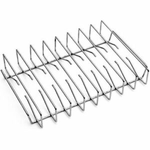 Traeger Stainless Steel Rib Rack 17.5 in. L X 3.5 in. W BAC354 - Image 2