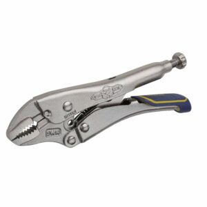 IRWIN VISE-GRIP Locking Pliers Fast Release Curved Jaw with Wire Cutter 5-Inch - Image 2