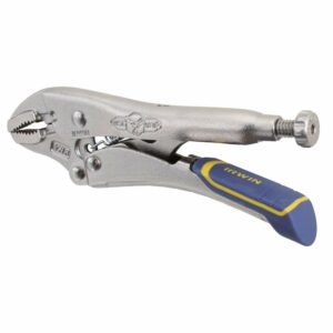 IRWIN VISE-GRIP Locking Pliers Fast Release Curved Jaw with Wire Cutter 5-Inch - Image 3