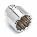 Crescent 2 in. X 3/4 in. drive SAE 12 Point Standard Socket