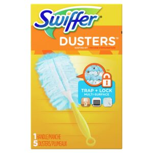 Swiffer Duster Microfiber Duster Kit 2.38 in. W X 6 in. L 5 pk - Image 7