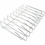 Traeger Stainless Steel Rib Rack 17.5 in. L X 3.5 in. W BAC354