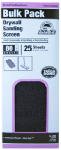 Gator Clamp-On Precut Drywall Sanding Screen, 4-1/4" x 11-1/4", 220 Grit, 25 Pack