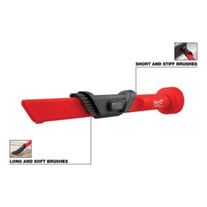 Milwaukee Air-Tip 16 in. L Shop Vac 3 in 1 Wet/Dry Vac Crevice Tool - Image 3