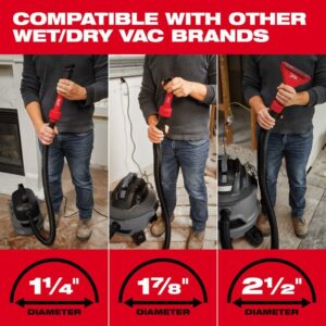 Milwaukee Air-Tip Shop Vac Conduit Line Puller Kit Wet/Dry Vac Attachment 3 pc - Image 5