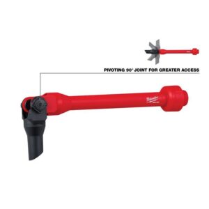 Milwaukee Air-Tip Shop Vac Pivoting Wet/Dry Vac Extension Wand - Image 2