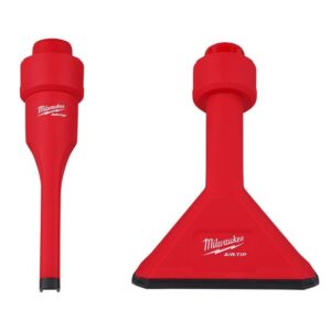 Milwaukee Air-Tip 4.33 L X 9.1 in. W Non Marring Utility Vacuum Nozzle 2 pc - Image 2