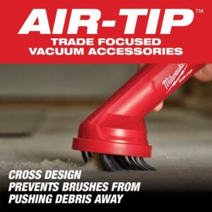 Milwaukee Air-Tip Shop Vac Cross Wet/Dry Vac Brush - Image 5