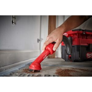 Milwaukee Air-Tip Shop Vac Cross Wet/Dry Vac Brush - Image 7