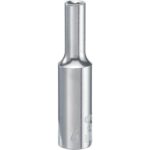 CRAFTSMAN Deep Socket, Metric, 1/4-Inch Drive, 4mm, 6-Point (CMMT44401)