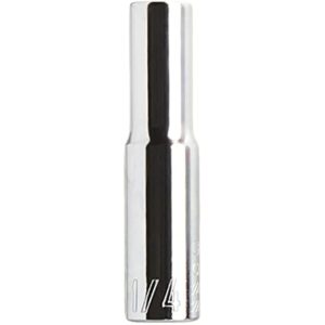 CRAFTSMAN Deep Socket, SAE, 1/4-Inch Drive, 1/4-Inch, 6-Point (CMMT43573)