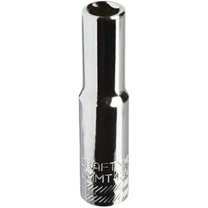 CRAFTSMAN Deep Socket, SAE, 1/4-Inch Drive, 1/4-Inch, 6-Point (CMMT43573) - Image 4