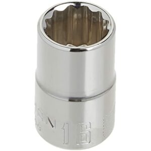 Craftsman 16 mm X 1/2 in. drive Metric 12 Point Standard Socket - Image 3