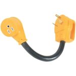 Camco – 55153 Mfg. Inc./RV Power Grip Dogbone Adapters with Handles