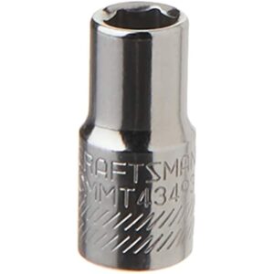 Craftsman 1/4 in. X 1/4 in. drive SAE 6 Point Standard Shallow Socket