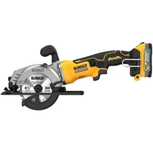 DEWALT 20V MAX 4 1/2 INCH CIRC Saw KIT - Image 2