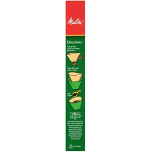 Melitta #2 Cone Coffee Filters, Natural Brown, 40 Count - Image 5