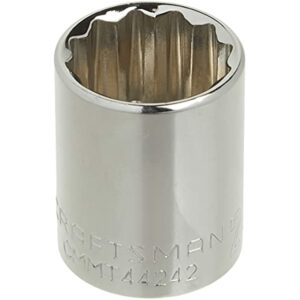CRAFTSMAN Shallow Socket, Metric, 1/2-Inch Drive, 24mm, 12-Point (CMMT44242) - Image 3