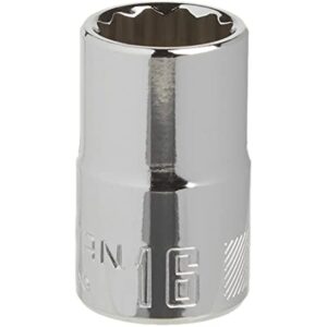 Craftsman 16 mm X 1/2 in. drive Metric 12 Point Standard Socket