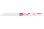 Milwaukee 48-00-5182 Super Sawzall Blade 14 Teeth per Inch 6-Inch Length (5pack)