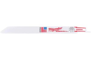 Milwaukee 48-00-5182 Super Sawzall Blade 14 Teeth per Inch 6-Inch Length (5pack)