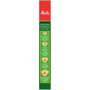 Melitta #2 Cone Coffee Filters, Natural Brown, 40 Count - Image 6