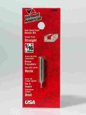 Vermont American #22002 1/16" HSS Rout Bit