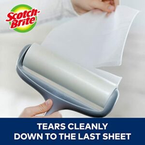 Scotch-Brite 50% Stickier Large Surface Lint Roller, Works Great On Pet Hair, 60 Sheets - Image 6