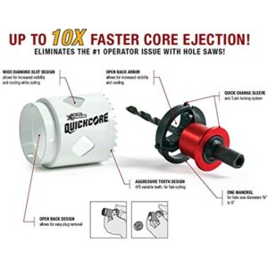 Blu-Mol Xtreme QuickCore 4 in. Bi-Metal Hole Saw 1 pc E0100220 - Image 10