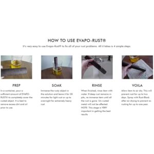 Evapo-Rust 32 oz Rust Remover 32 oz. - Image 7