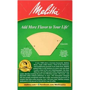 Melitta #2 Cone Coffee Filters, Natural Brown, 40 Count - Image 7