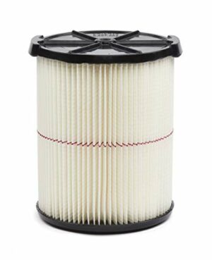 CRAFTSMAN Red Stripe General Purpose Wet/Dry Vac Replacement Filter for 5 to 20 Gallon CMXZVBE38754