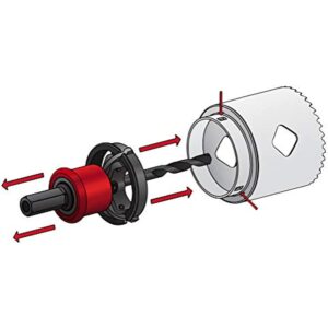 Blu-Mol Xtreme QuickCore 4 in. Bi-Metal Hole Saw 1 pc E0100220 - Image 20