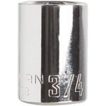 CRAFTSMAN Shallow Socket, SAE, 1/2-Inch Drive, 3/4-Inch, 12-Point (CMMT47508)
