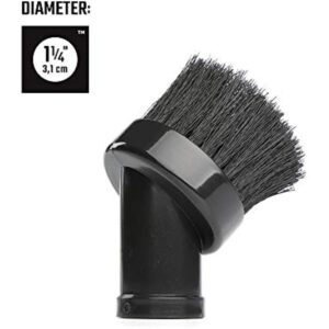 CRAFTSMAN CMXZVBE38610 1-1/4 in. Dusting Brush Wet/Dry Vac Attachment for Shop Vacuums - Image 2