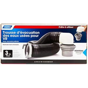 Camco RV Sewer Kit | Features Pre-Attached Fittings, a 10-Foot Sewer Hose, Translucent Sewer Elbow with 4-in-1 Adapter, and More (39551) - Image 12