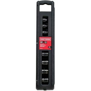 Craftsman 3/8 and 1/2 in. drive SAE Socket Set 9 pc - Image 3