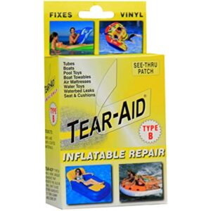 Tear-Aid Vinyl Inflatable Repair Kit, Yellow Box Type B, Single