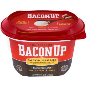 Bacon Up John Gordon’s Bacon Grease 14 oz Tub