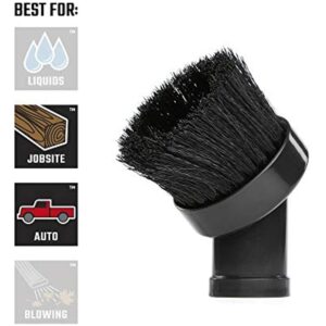 CRAFTSMAN CMXZVBE38610 1-1/4 in. Dusting Brush Wet/Dry Vac Attachment for Shop Vacuums - Image 3
