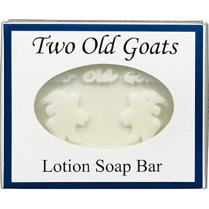 Two Old Goats Lotion Bar Soap, Essential Oils, 0.2 Pounds