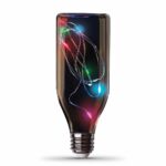 Feit Electric FY/BOT/RGB/LED 1.5W Decorative Magical Glow Fairy Bottle RGB Clear LED, 6.07″ H x 2.24″ D, Multi-Color, Model:FY/BOT/RGB/LED