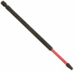 Milwaukee Shockwave Square #2 X 6 in. L Screwdriver Bit Steel