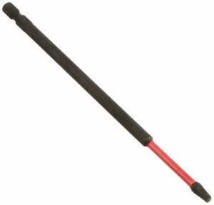 Milwaukee Shockwave Square #2 X 6 in. L Screwdriver Bit Steel
