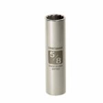 Craftsman 5/8 in. Easy-to-Read Socket, 12 pt. Deep STD, 1/2 in. drive 50760