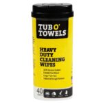 Tub O' Towels Fiber Weave Cleaning Wipes 8 in. W X 7 in. L 40 pk